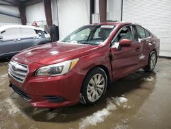 Vehiculos salvage en venta de Copart West Mifflin, PA: 2016 Subaru Legacy 2.5I Premium