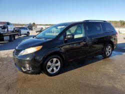 Salvage cars for sale at Memphis, TN auction: 2013 Toyota Sienna LE