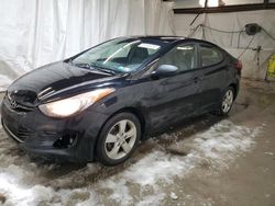 Salvage cars for sale at Ebensburg, PA auction: 2013 Hyundai Elantra GLS