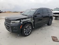 Salvage Cars with No Bids Yet For Sale at auction: 2024 Jeep Grand Cherokee L Overland