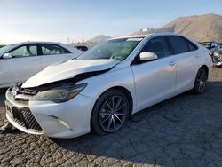 Salvage cars for sale at Colton, CA auction: 2016 Toyota Camry XSE