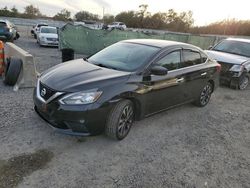 Salvage cars for sale at Riverview, FL auction: 2018 Nissan Sentra S