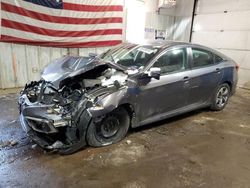 Salvage cars for sale at Lyman, ME auction: 2021 Honda Civic LX