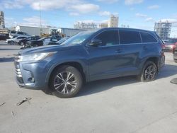 Toyota Highlander Vehiculos salvage en venta: 2018 Toyota Highlander LE