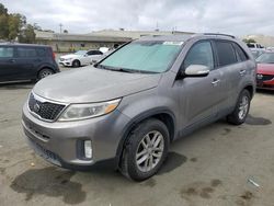 Salvage cars for sale at Martinez, CA auction: 2015 KIA Sorento LX