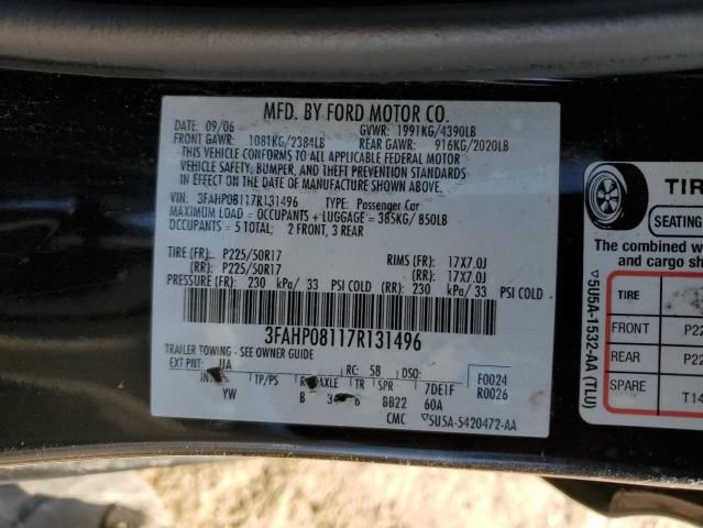 2007 Ford Fusion SEL