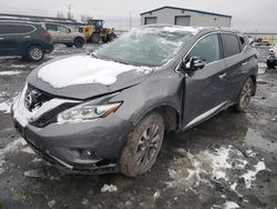 Salvage cars for sale from Copart Airway Heights, WA: 2015 Nissan Murano S