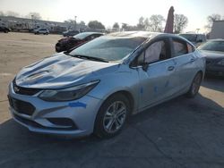 Salvage cars for sale at Sacramento, CA auction: 2018 Chevrolet Cruze LT