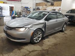 Salvage cars for sale at Ham Lake, MN auction: 2015 Chrysler 200 S