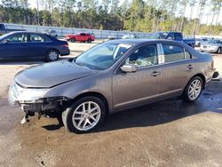 Salvage cars for sale at Harleyville, SC auction: 2012 Ford Fusion SEL