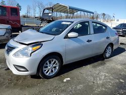 Nissan salvage cars for sale: 2018 Nissan Versa S