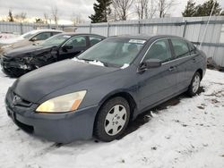 Salvage cars for sale at Bowmanville, ON auction: 2005 Honda Accord LX