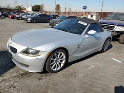 Salvage cars for sale from Copart Wilmington, CA: 2006 BMW Z4 3.0