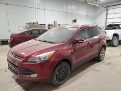 Salvage cars for sale at Des Moines, IA auction: 2016 Ford Escape Titanium