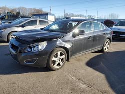 Salvage cars for sale from Copart Ham Lake, MN: 2012 Volvo S60 T5