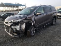 Toyota salvage cars for sale: 2021 Toyota Sienna XLE