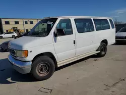 Salvage cars for sale at Wilmer, TX auction: 2000 Ford Econoline E350 Super Duty Wagon