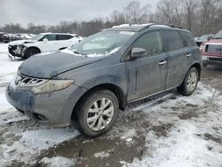 Salvage cars for sale at Ellwood City, PA auction: 2014 Nissan Murano S