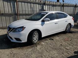 Nissan salvage cars for sale: 2016 Nissan Sentra S