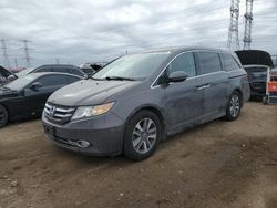 Vehiculos salvage en venta de Copart Elgin, IL: 2014 Honda Odyssey Touring