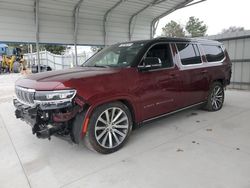 Salvage cars for sale at Prairie Grove, AR auction: 2023 Jeep Grand Wagoneer L Series II