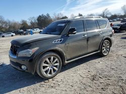 Salvage cars for sale at Madisonville, TN auction: 2012 Infiniti QX56