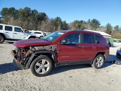 Salvage cars for sale from Copart Mendon, MA: 2015 Jeep Compass Sport