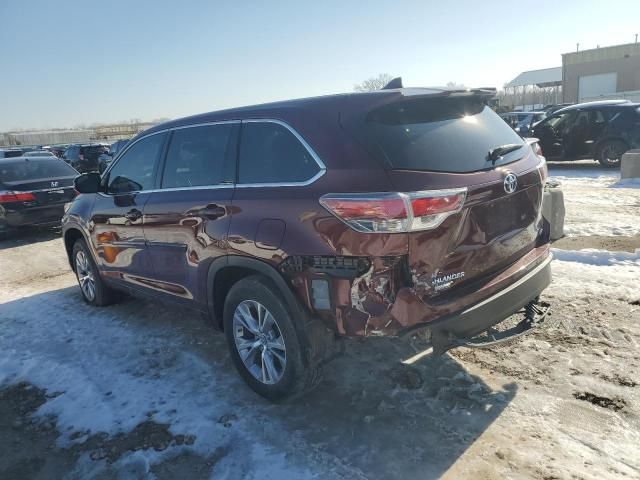 2016 Toyota Highlander LE