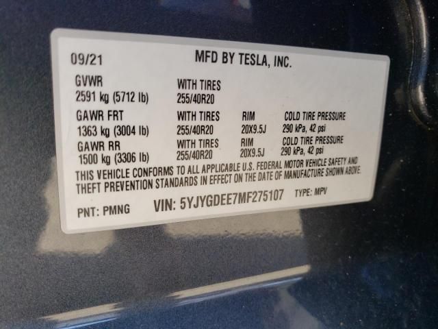 2021 Tesla Model Y