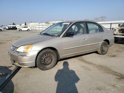 Honda Civic lx salvage cars for sale: 2002 Honda Civic LX