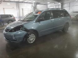 Salvage cars for sale at Ham Lake, MN auction: 2006 Toyota Sienna CE