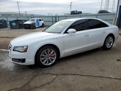 Salvage cars for sale at Chicago Heights, IL auction: 2011 Audi A8 Quattro