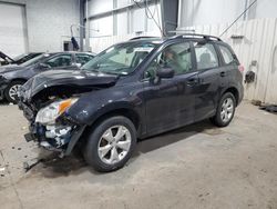 Salvage cars for sale from Copart Ham Lake, MN: 2016 Subaru Forester 2.5I