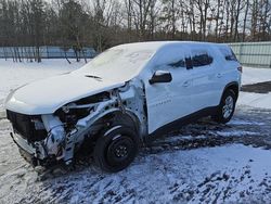 Salvage cars for sale from Copart Glassboro, NJ: 2021 Chevrolet Traverse LS