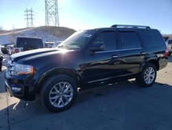 Salvage cars for sale at Littleton, CO auction: 2017 Ford Expedition Limited