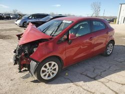 Salvage cars for sale at Kansas City, KS auction: 2013 KIA Rio LX