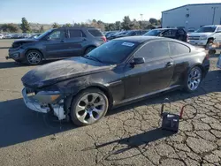 Salvage cars for sale at Vallejo, CA auction: 2008 BMW 650 I