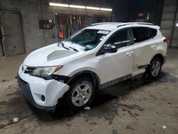 Salvage cars for sale from Copart Angola, NY: 2013 Toyota Rav4 LE