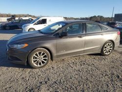 Salvage cars for sale at Fredericksburg, VA auction: 2017 Ford Fusion SE Hybrid