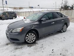 Salvage cars for sale at auction: 2015 Nissan Sentra S