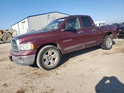 Salvage cars for sale from Copart Amarillo, TX: 2003 Dodge RAM 1500 ST