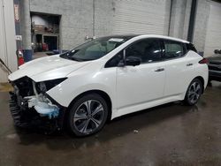 Vehiculos salvage en venta de Copart Ham Lake, MN: 2020 Nissan Leaf SL Plus