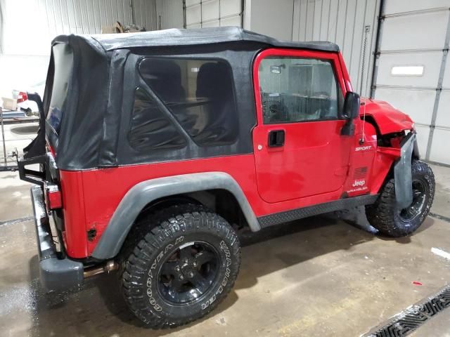 2006 Jeep Wrangler / TJ Sport