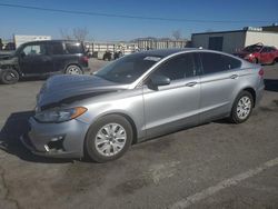 Salvage cars for sale at Anthony, TX auction: 2020 Ford Fusion S