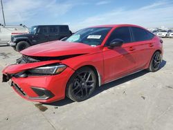 Salvage cars for sale at Grand Prairie, TX auction: 2024 Honda Civic Sport