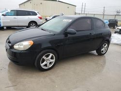 Salvage cars for sale at Haslet, TX auction: 2009 Hyundai Accent GS