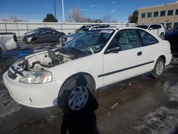 Salvage cars for sale at Littleton, CO auction: 1999 Honda Civic DX