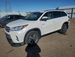 Toyota Vehiculos salvage en venta: 2019 Toyota Highlander Hybrid