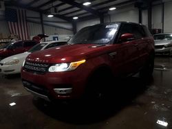 Vehiculos salvage en venta de Copart West Mifflin, PA: 2016 Land Rover Range Rover Sport HSE