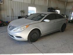 Salvage cars for sale at Kansas City, KS auction: 2012 Hyundai Sonata GLS